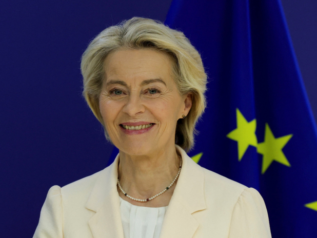 馮德萊恩強調歐委會將繼續與歐洲議會密切合作,應對歐洲面臨的挑戰。(路透社資料圖片)