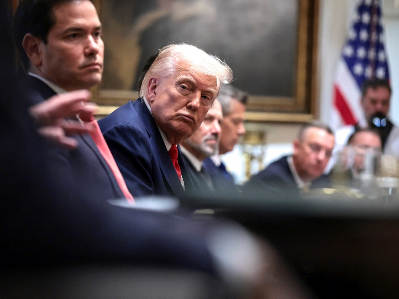 Donald Trump's attempts to pressure Democrats to back the Republican bill – which would open the government through late November – have so far failed. Photo: Reuters