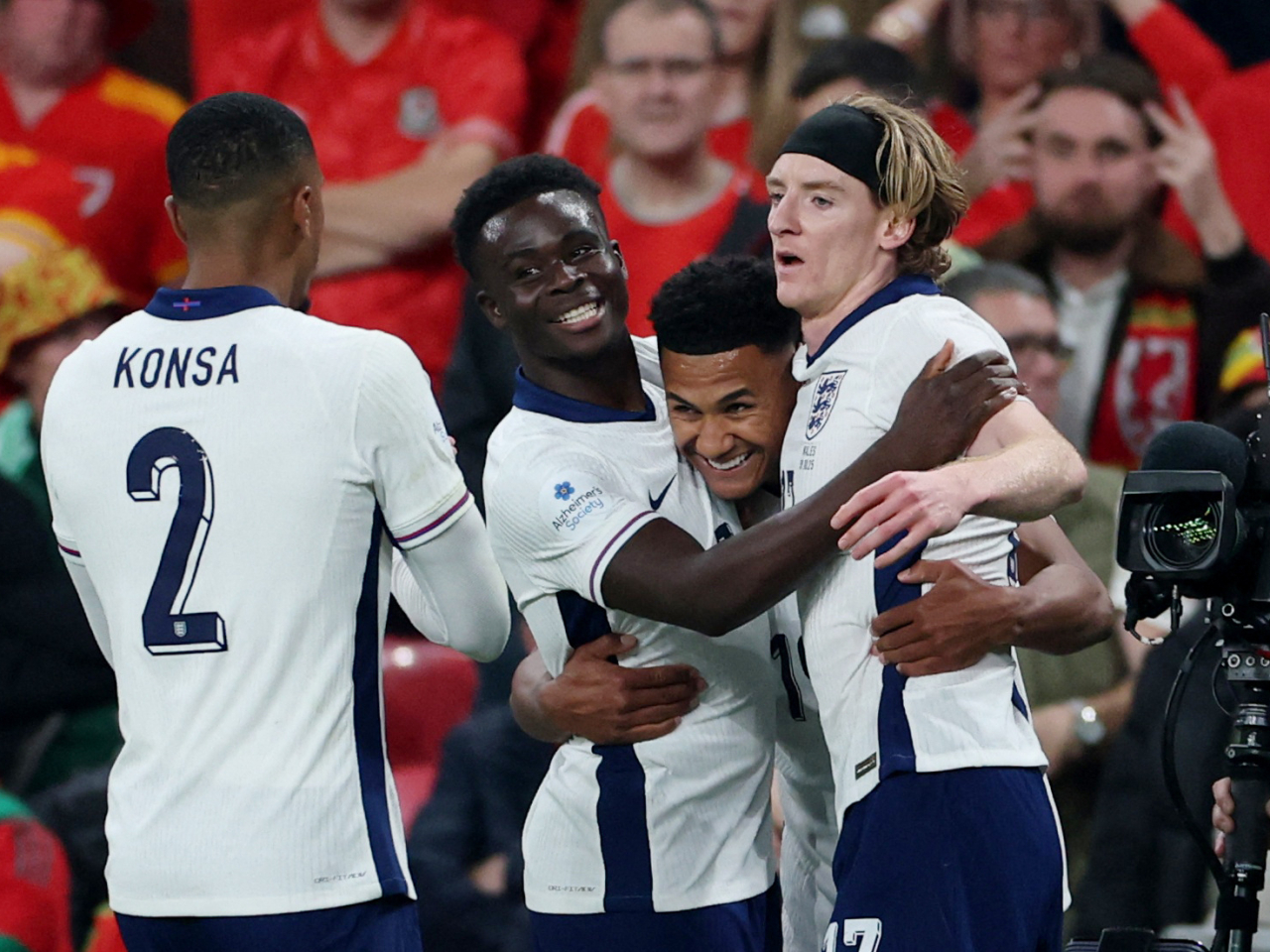 The result was a confidence boost for England ahead of their upcoming World Cup qualifier against Latvia. Photo: Reuters