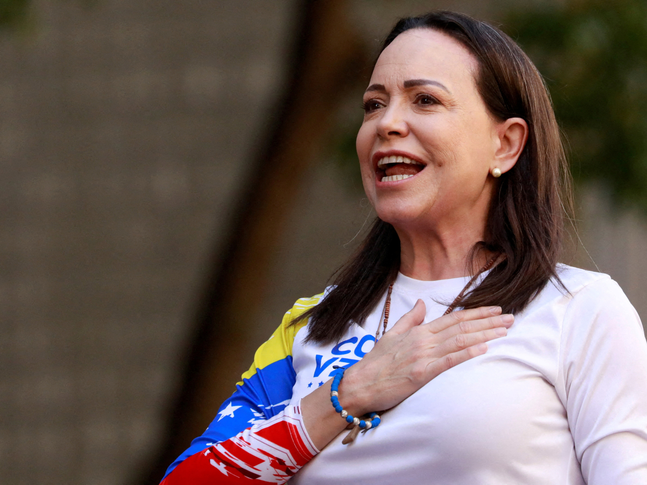 Maria Corina Machado wins the Nobel Peace Prize for 'her struggle to achieve a just and peaceful transition from dictatorship to democracy'. File photo: Reuters