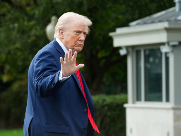 特朗普計劃星期日前往中東,簽署加沙和平協議。(路透社)