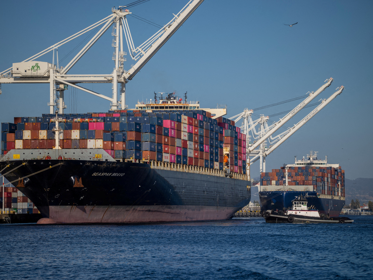UN members that vote for a plan to reduce maritime emissions may face a US ports ban, visa curbs and sanctions. File photo: Reuters
