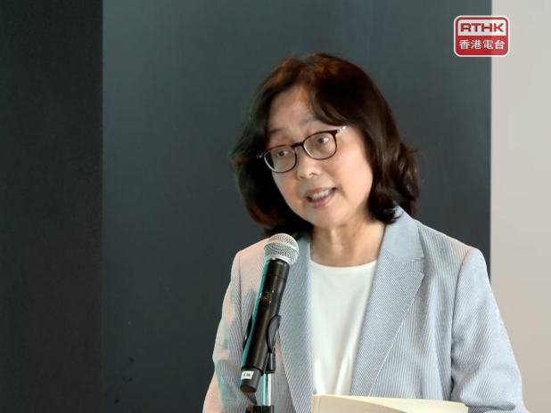 甯漢豪表示，過去兩年北部都會區四個新發展區處於施工階段。（廖漢榮攝）