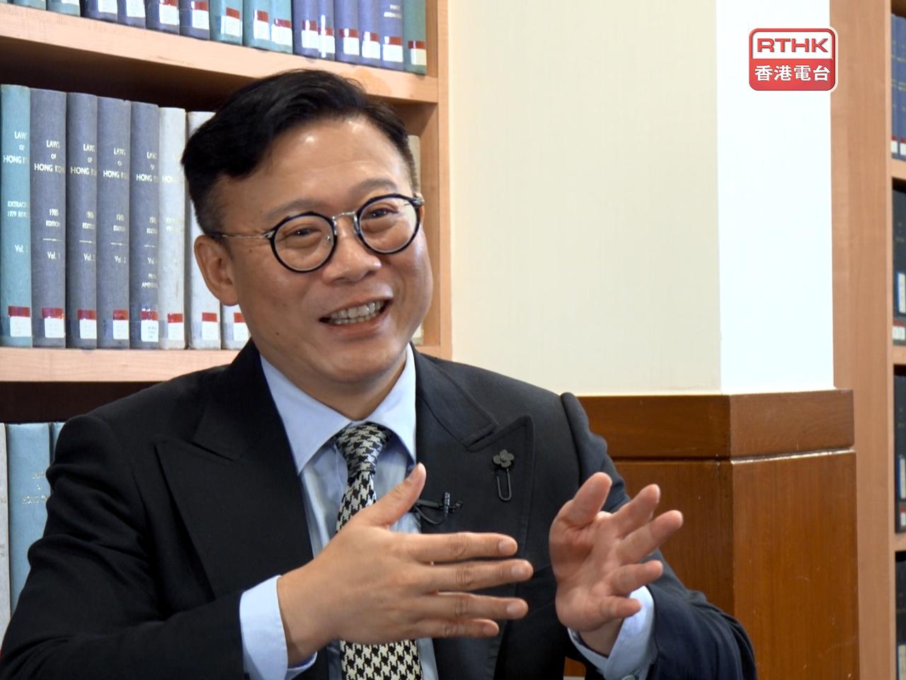 張國鈞說，國安教育的目的是要提高大家的意識，增強防範和抵禦安全風險的能力。（港台圖片）