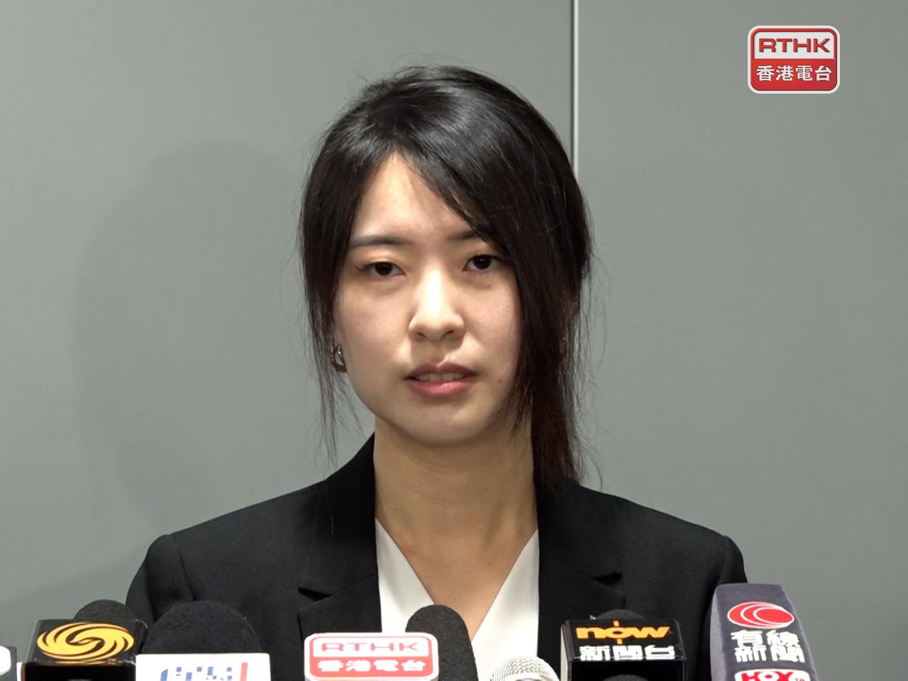 胡瀟瀟說，警方一連兩日突擊搜查新界多處，檢獲6輛涉案車輛。（施華駿攝）