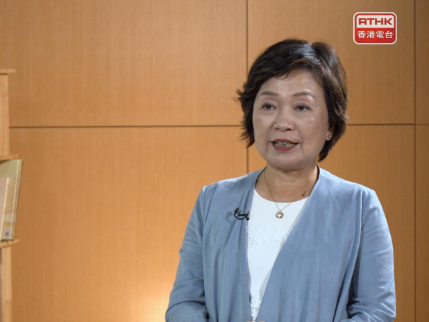 蔡若蓮明日前往重慶及四川,出席公民科內地考察研討會。(港台圖片)