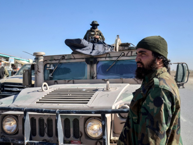 阿富汗與巴基斯坦在當地星期六晚發生邊境衝突。(法新社)