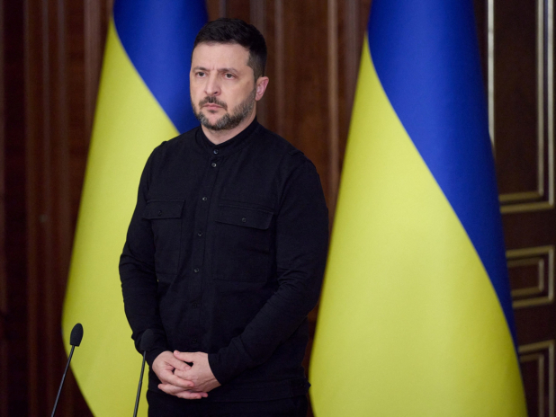 澤連斯基重申，如果獲美國提供戰斧導彈，只會用來打擊俄羅斯軍事設施，不會襲擊平民。（路透社資料圖片）