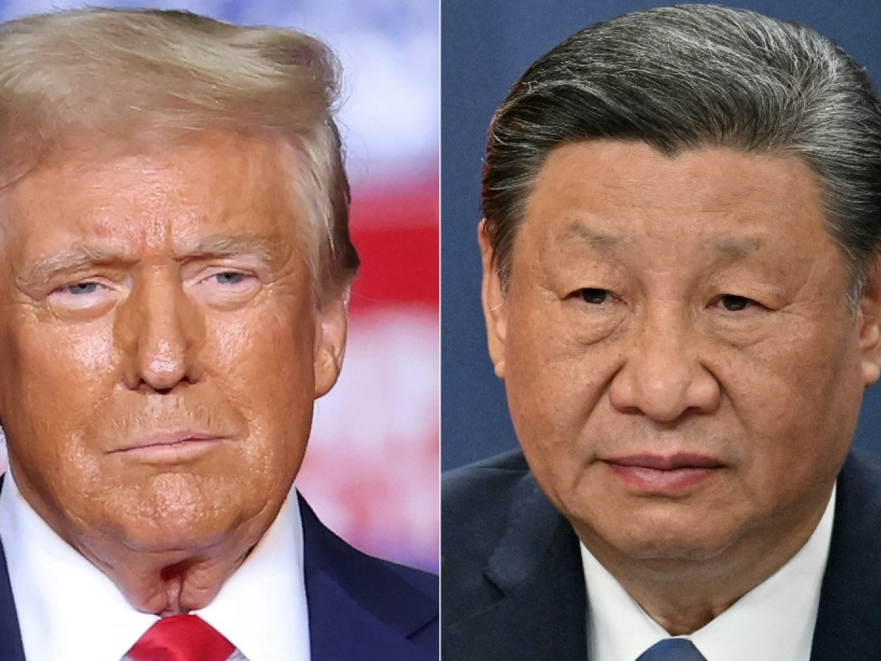 特朗普認為習近平與他一樣，都不希望中國陷入衰退，強調美國想幫助而不是傷害中國。（法新社資料圖片）