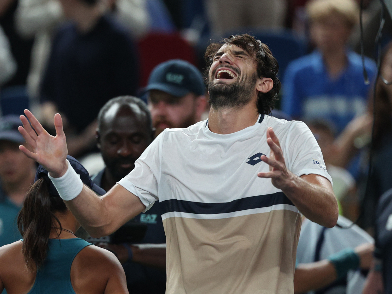Vacherot is the lowest-ranked player ever to win an ATP Masters 1000 title. Photo: Reuters