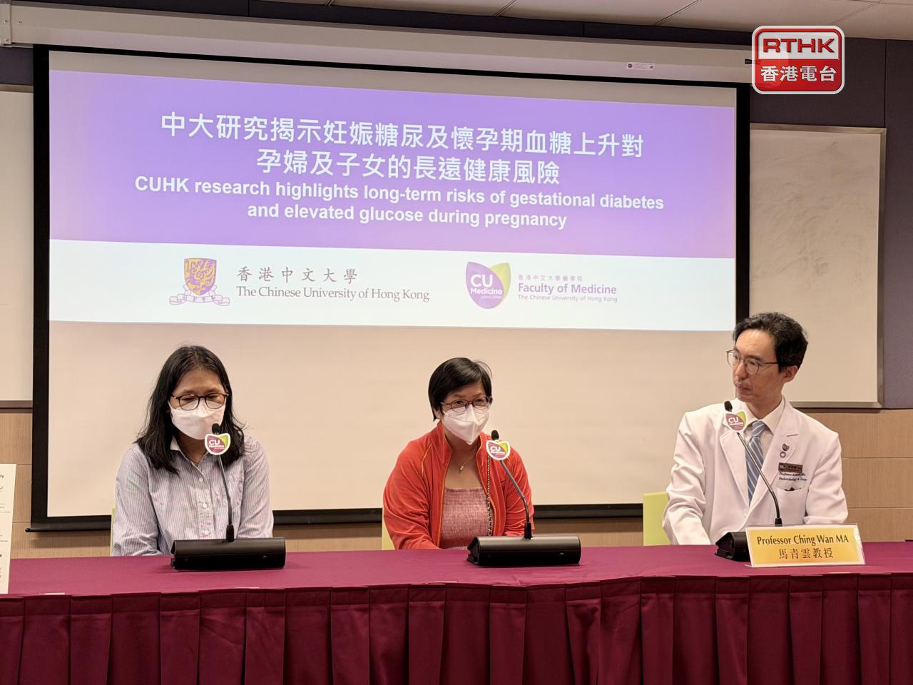 參與研究家長說，鼓勵子女做運動，減低患糖尿病等風險。（崔蔚恩攝）