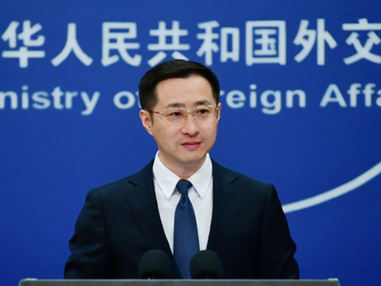 林劍（圖）表示，阿南德應邀將訪華兩天。（外交部網站圖片）