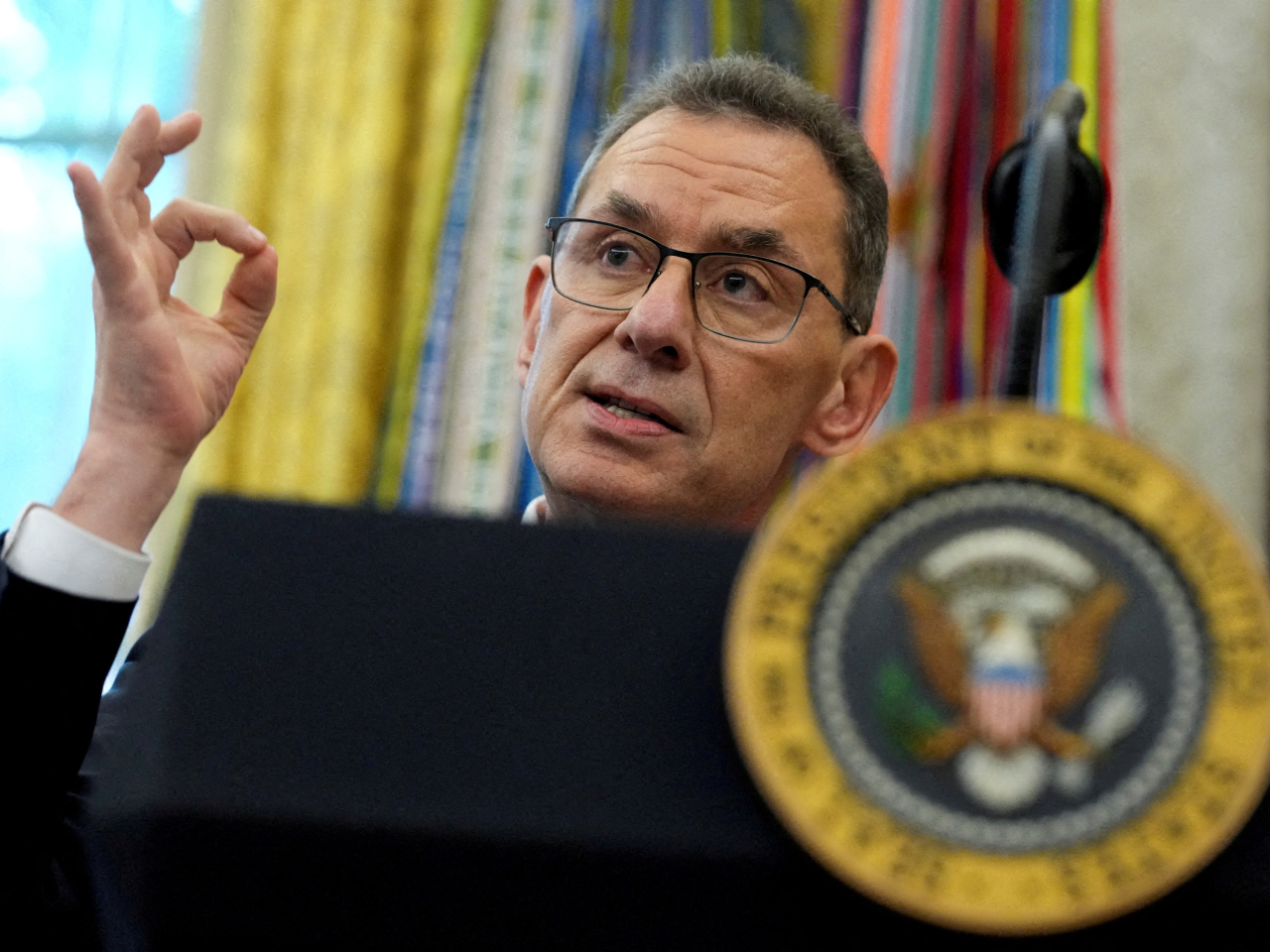 Pfizer chief executive Albert Bourla says China currently has around 1,200 novel drug candidates, a huge jump from 60 a decade ago. File photo: Reuters