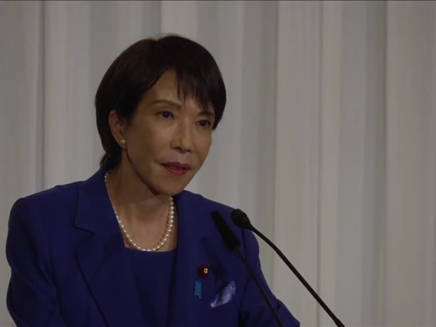 高市早苗能否順利成為日本下任首相仍有變數。(路透社資料圖片)