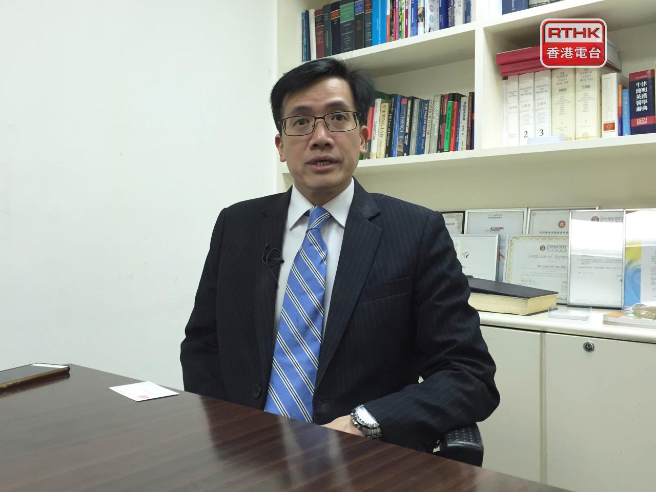 林志釉認為，中醫醫院所訂的首年收費水平合理，沒有偏離市場水平。（港台圖片）