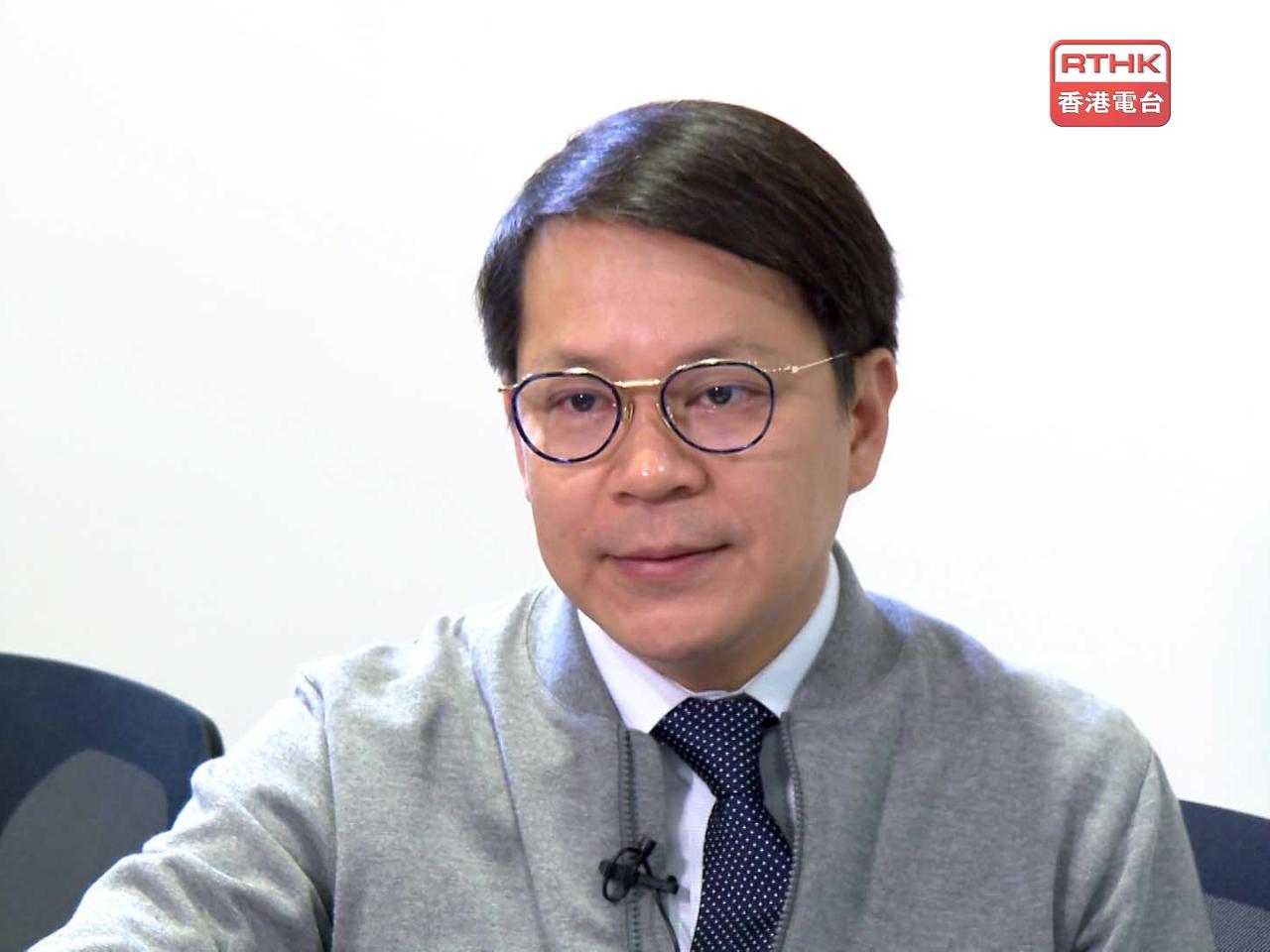 陳克勤說，民建聯下周將召開特別執委會，審議和通過參選立法會的名單，並作出公布。（港台圖片）