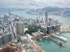 林子彬表示，近半年市況好轉、去庫存速度顯著改善，令發展商恢復信心。（港台圖片）