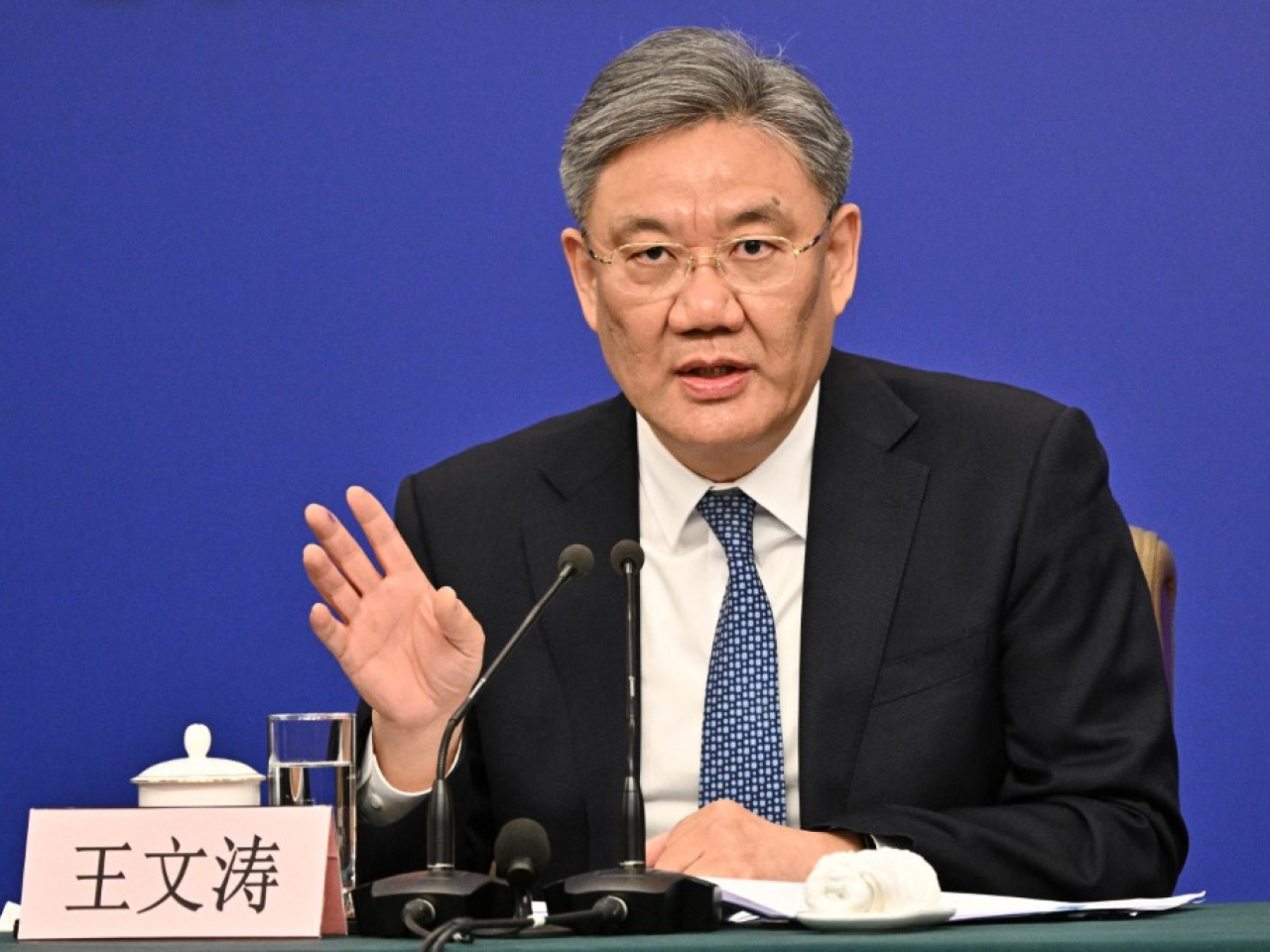 王文濤表示，中歐之間合作大於競爭、共識多於分歧的基本面和主基調沒有變。（法新社資料圖片）