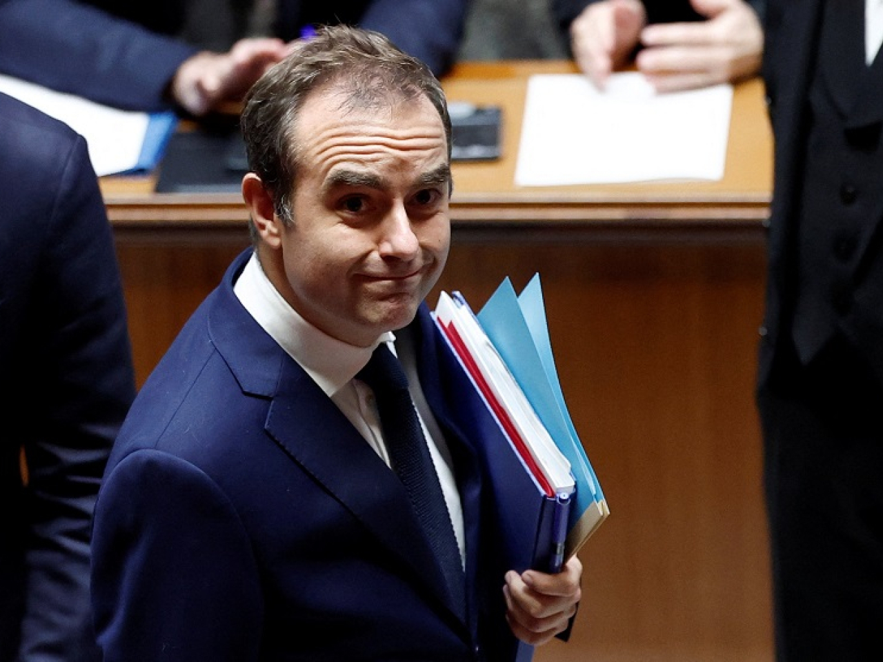 Sébastien Lecornu's survival spares any immediate need for President Emmanuel Macron to dissolve the National Assembly. Photo: Reuters