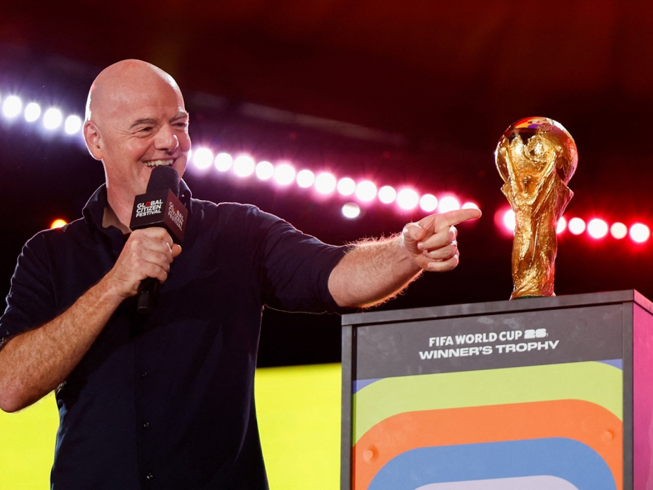 Fifa President Gianni Infantino says he is thrilled by the response. Photo: Reuters