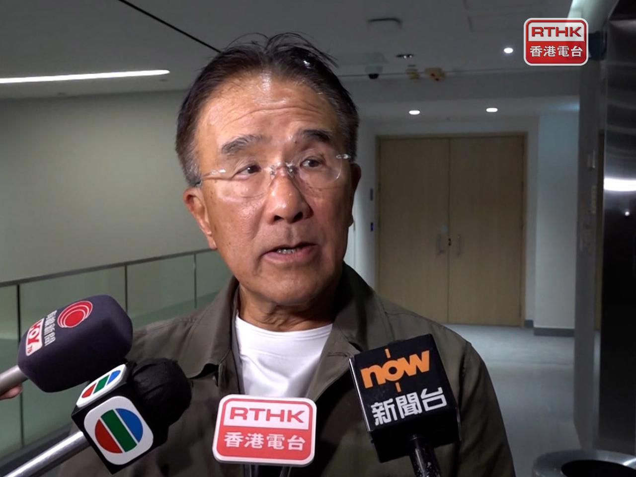 田北辰認為，不單是個人的考慮，而是實政圓桌政有本身的理念。（林紹鋒攝）