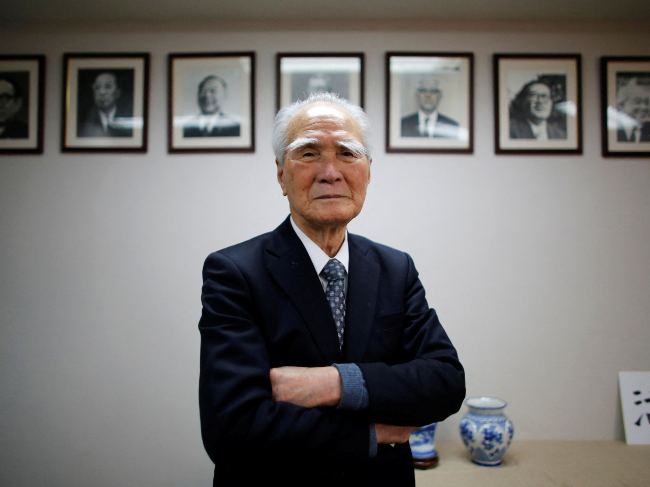 日本前首相村山富市逝世，享年101歲。(路透社資料圖片)