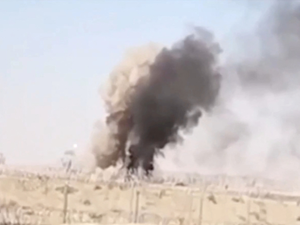 巴基斯坦軍方表示，昨日對阿富汗邊境地區的恐怖分子採取行動。（路透社）