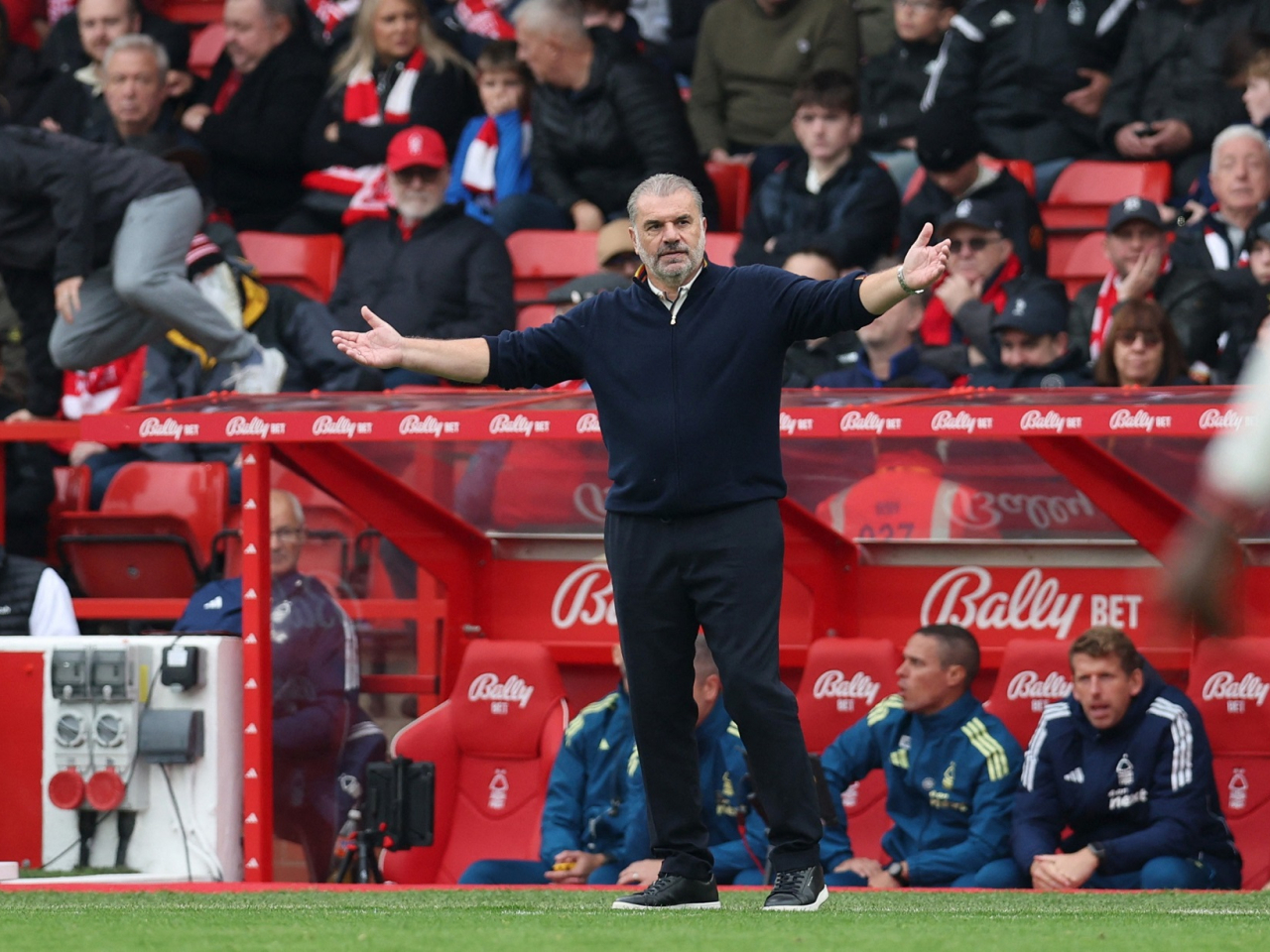 Ange Postecoglou was sacked after just eight games in charge of Nottingham Forest in the shortest-ever managerial stint in Premier League history. Photo: Reuters