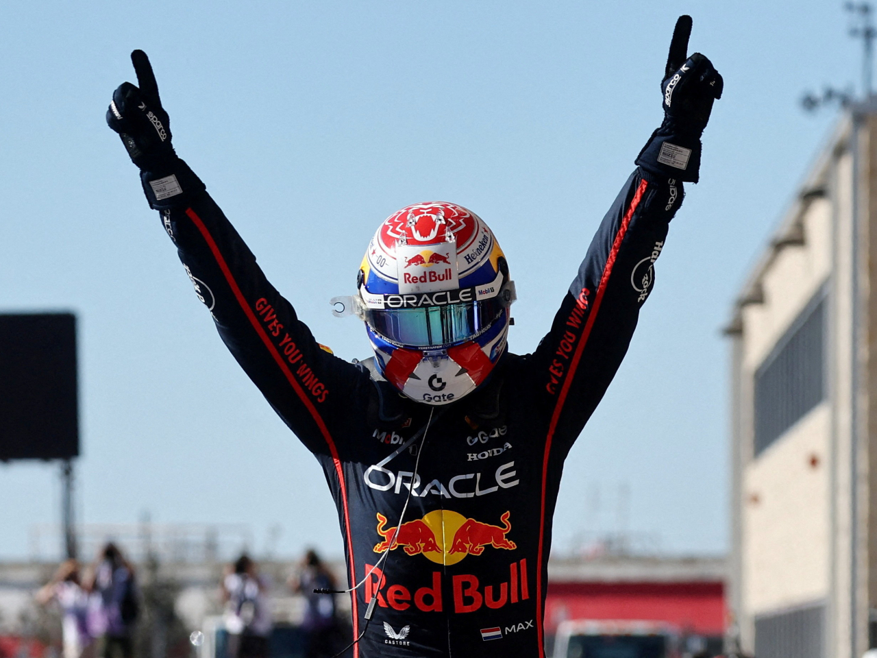 Verstappen's victory in Austin cuts Oscar Piastri's Formula 1 world championship lead over him to 40 points. Photo: Reuters