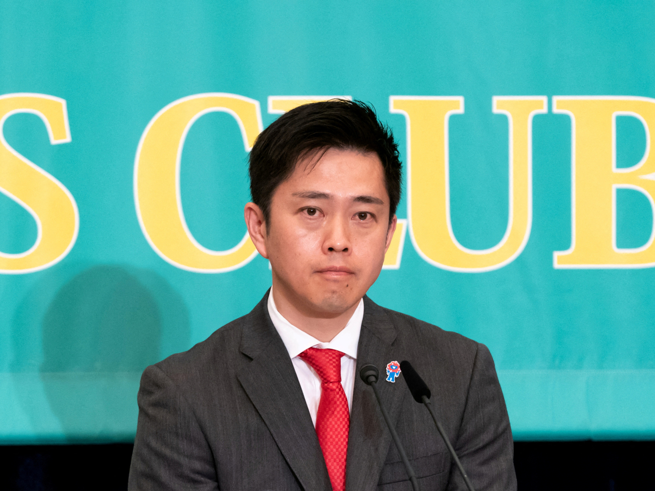 吉村洋文所屬的維新會決定支持高市早苗。（路透社資料圖片）
