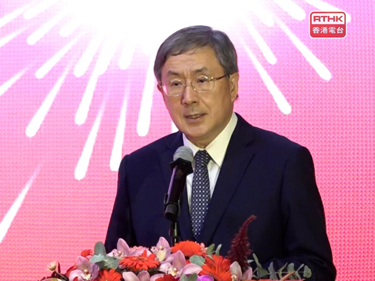 卓永興說，勞工是社會經濟發展的基礎，政府及社會各界非常重視勞工價值。（葉美薏攝）