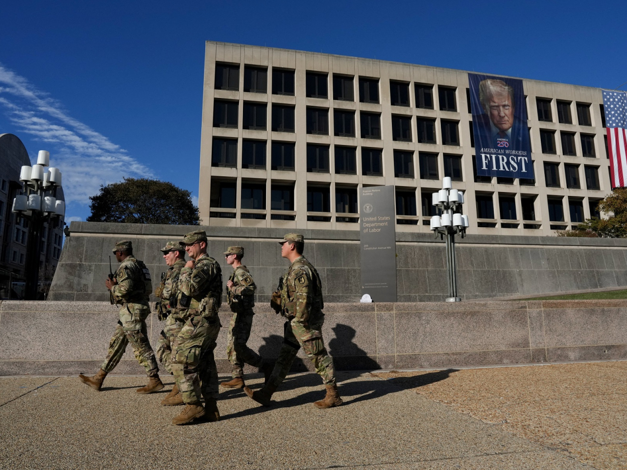 The 9th US Circuit Court of Appeals granted the Justice Department's request to put on hold a judge's order that had blocked the deployment of National Guard troops to Portland. File photo: Reuters