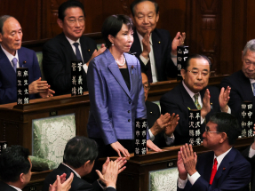 高市早苗當選首相後，將組建內閣。(路透社)