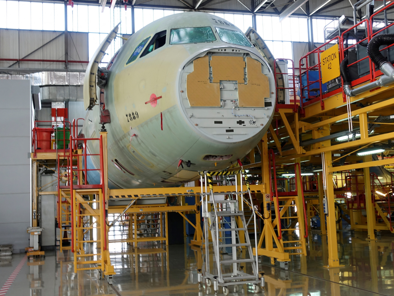 The new assembly line will be second one for Airbus in Tianjin. File photo: Reuters