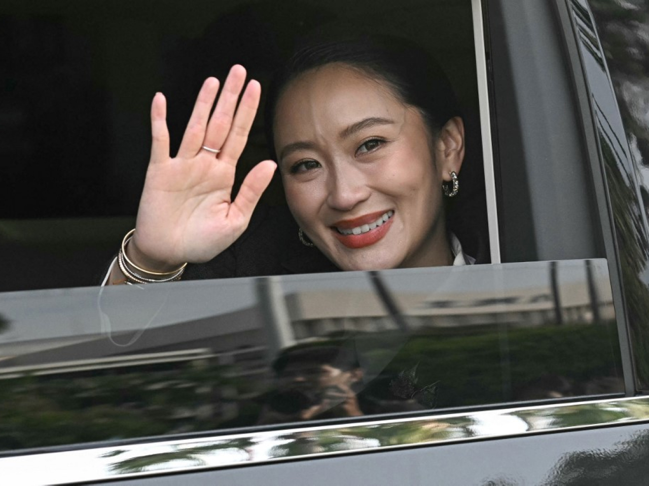 Paetongtarn Shinawatra says her resignation as Pheu Thai leader will allow the party to 'undergo a complete overhaul'. File photo: AFP