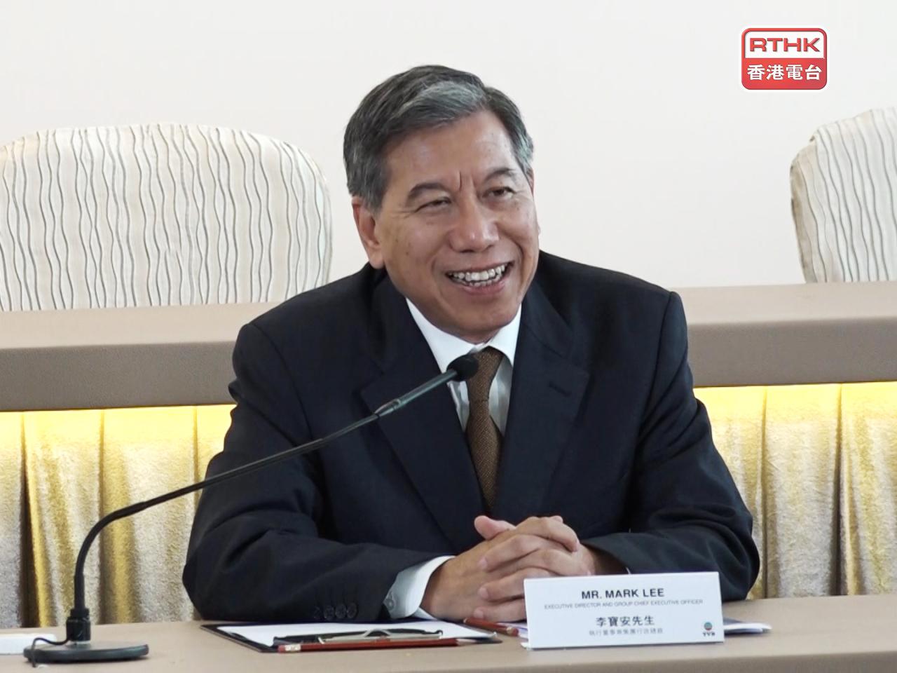 鱷魚恤公布，李寶安（圖）獲主席、執行董事兼行政總裁林煒珊，委任為她的替任董事。（港台圖片）