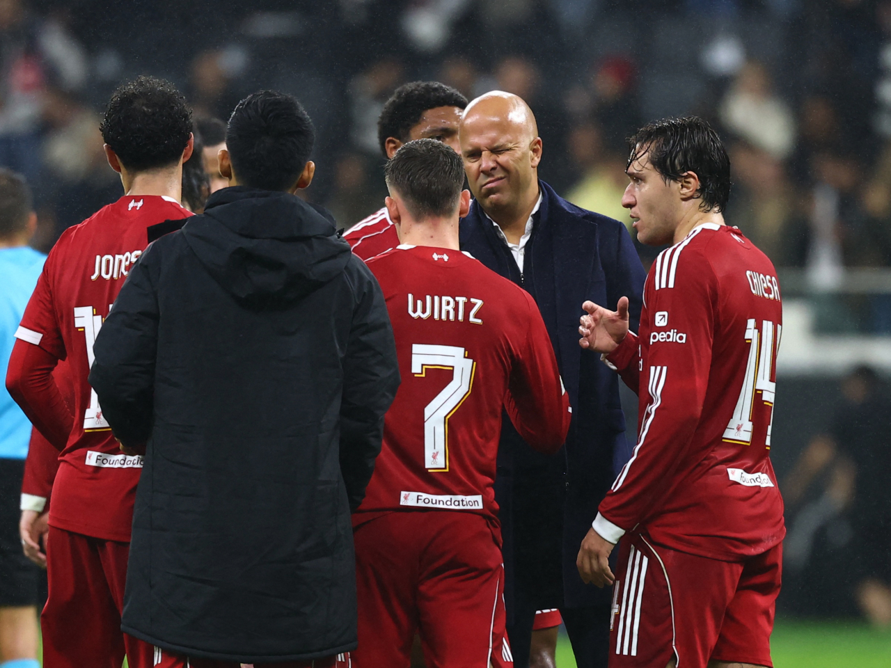 Liverpool's 5-1 rout of Frankfurt snaps a four-game losing skid across all competitions. Photo: Reuters
