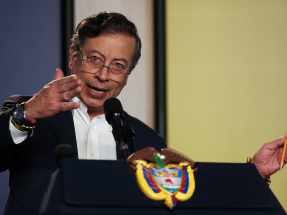 Gustavo Petro says US strikes on alleged drug boats that have killed at least 37 people are extrajudicial executions that violate international law. Photo: Reuters