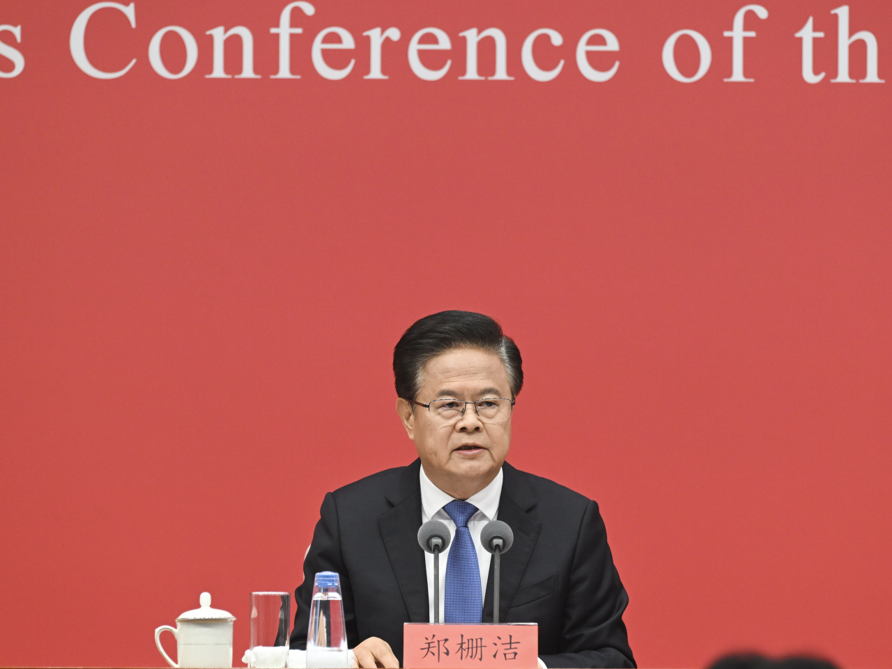 鄭栅潔表示,未來產業蓄勢發力,未來10年新增規模相當於再造一個中國高技術產業。(新華社)