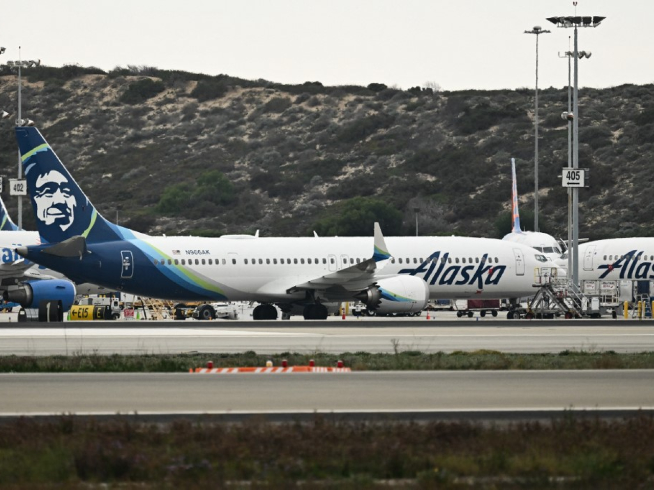 Alaska Airlines says its fleet-wide grounding ended just before midnight on Thursday. File photo: AFP