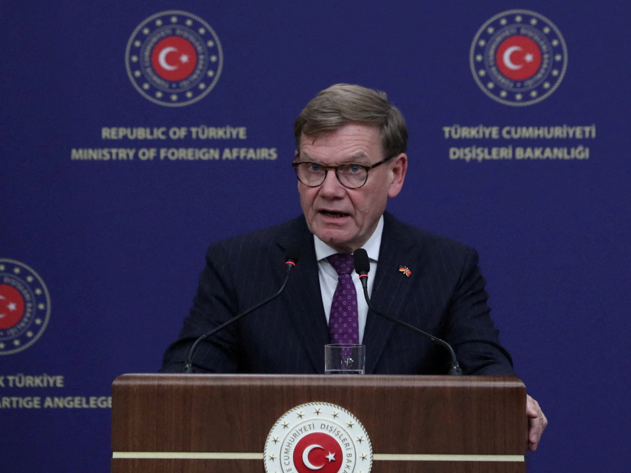 瓦德富爾原定星期日出訪中國的行程將會延後。(路透社資料圖片)