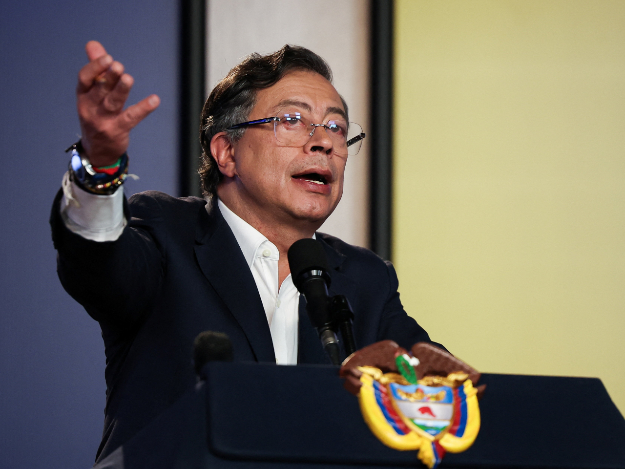 The US announces sanctions on Colombia's President Gustavo Petro. File photo: Reuters