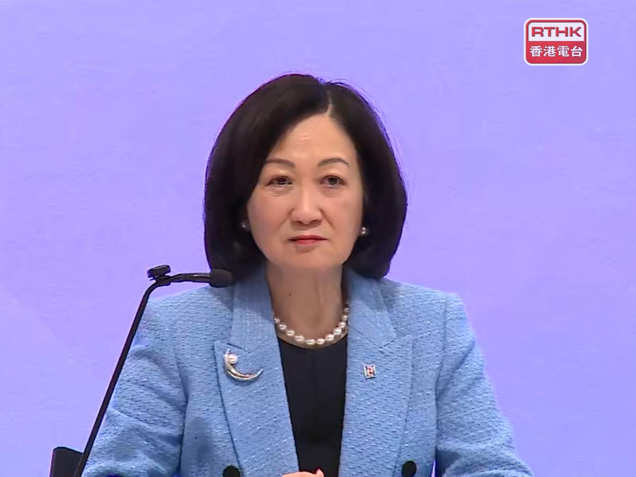 Despite stepping away from the legislature, Regina Ip says she will remain active in public service. Photo: RTHK