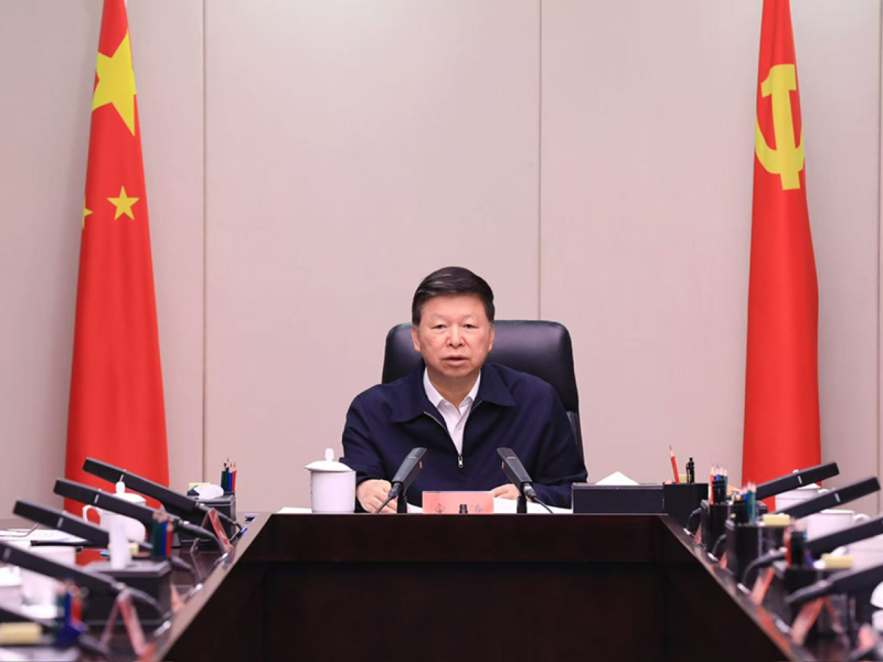 宋濤表示,在台灣光復80周年之際以國家名義設立台灣光復紀念日,充分體現人民的意願和國家的意志。(中央台辦)