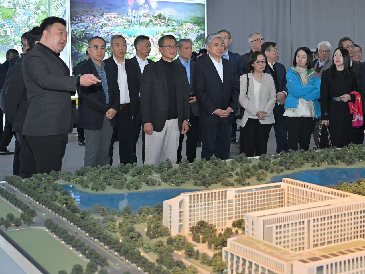 The financial secretary says Hong Kong can learn from the development of the Beijing Municipal Administrative Centre and the Xiong'an New Area. Photo courtesy of Paul Chan’s blog