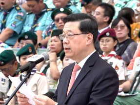 立法會選舉|李家超籲踴躍投票 陳國基稱政策制訂與市民息息相關