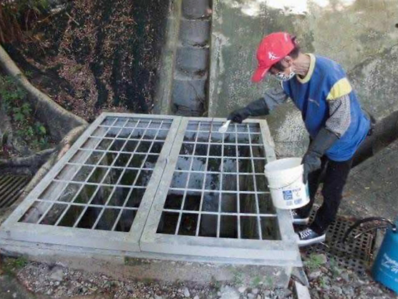 當局加強屋邨日常清潔及防治蟲鼠工作。（房委會網頁圖片）
