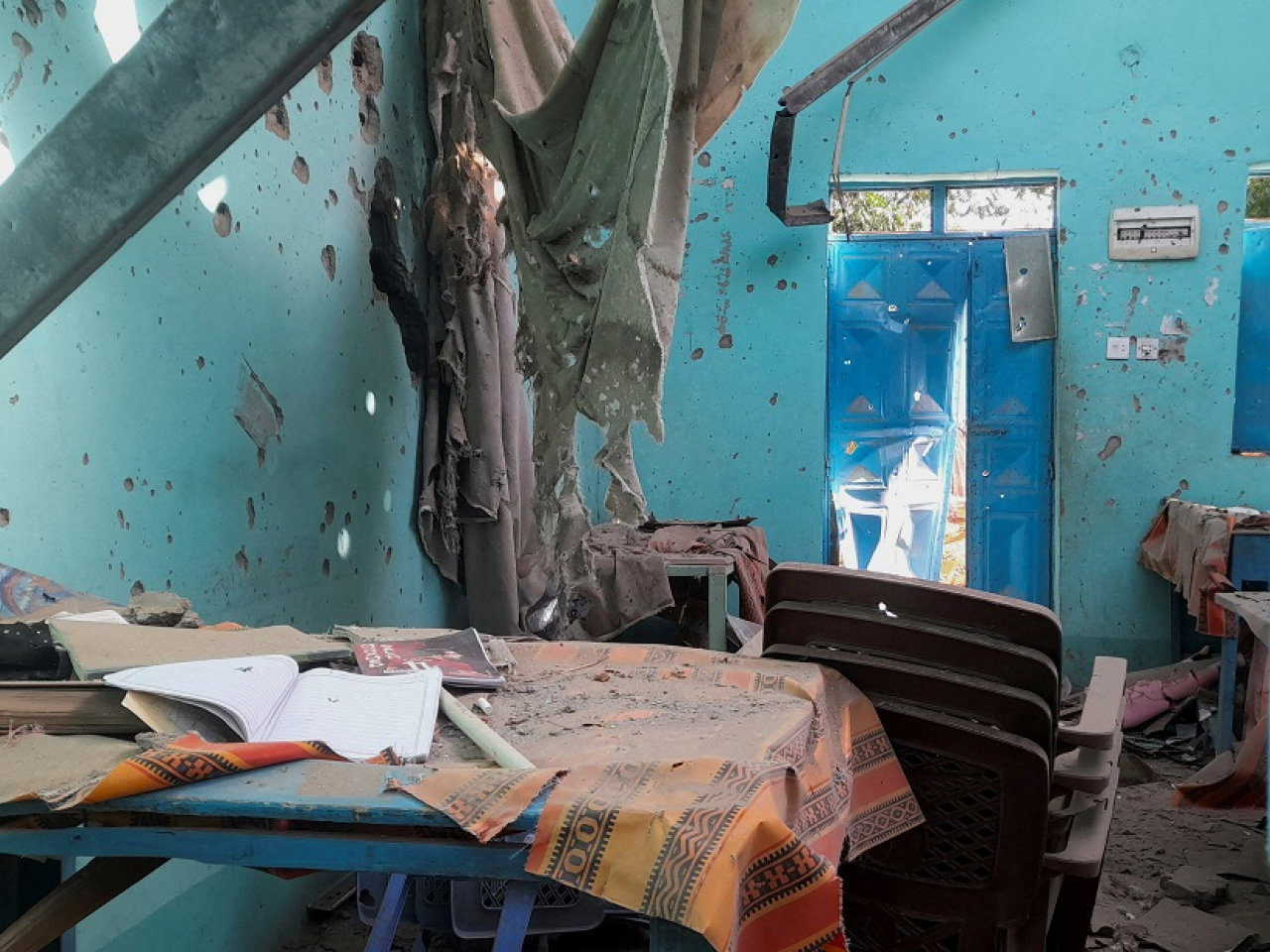 Much of El-Fasher's civilian infrastructure has been damaged or destroyed during intense fighting. Photo: Reuters
