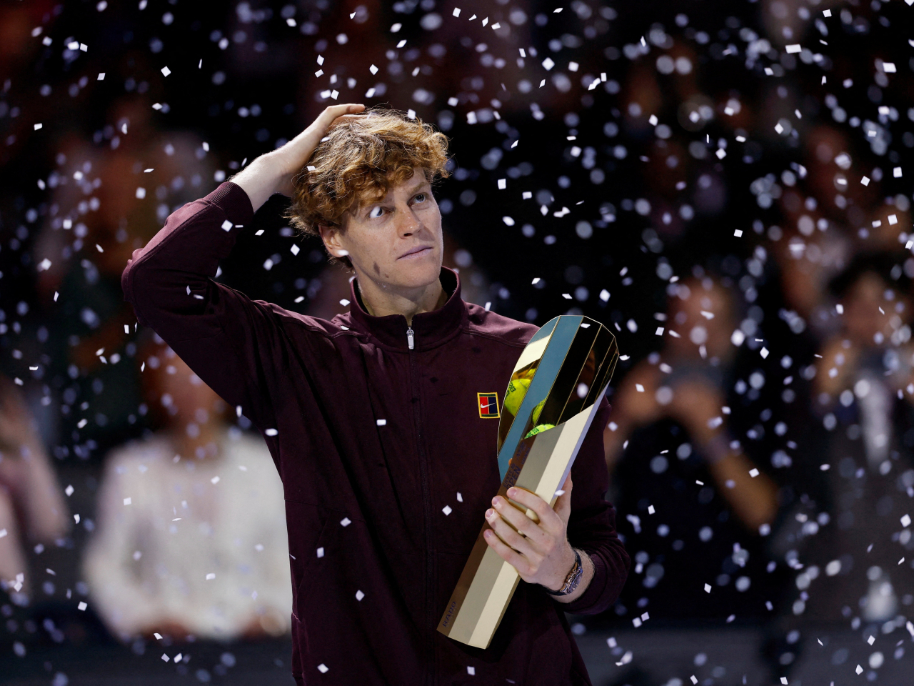 The victory was Sinner's second title of his career in the Austrian capital. Photo: Reuters