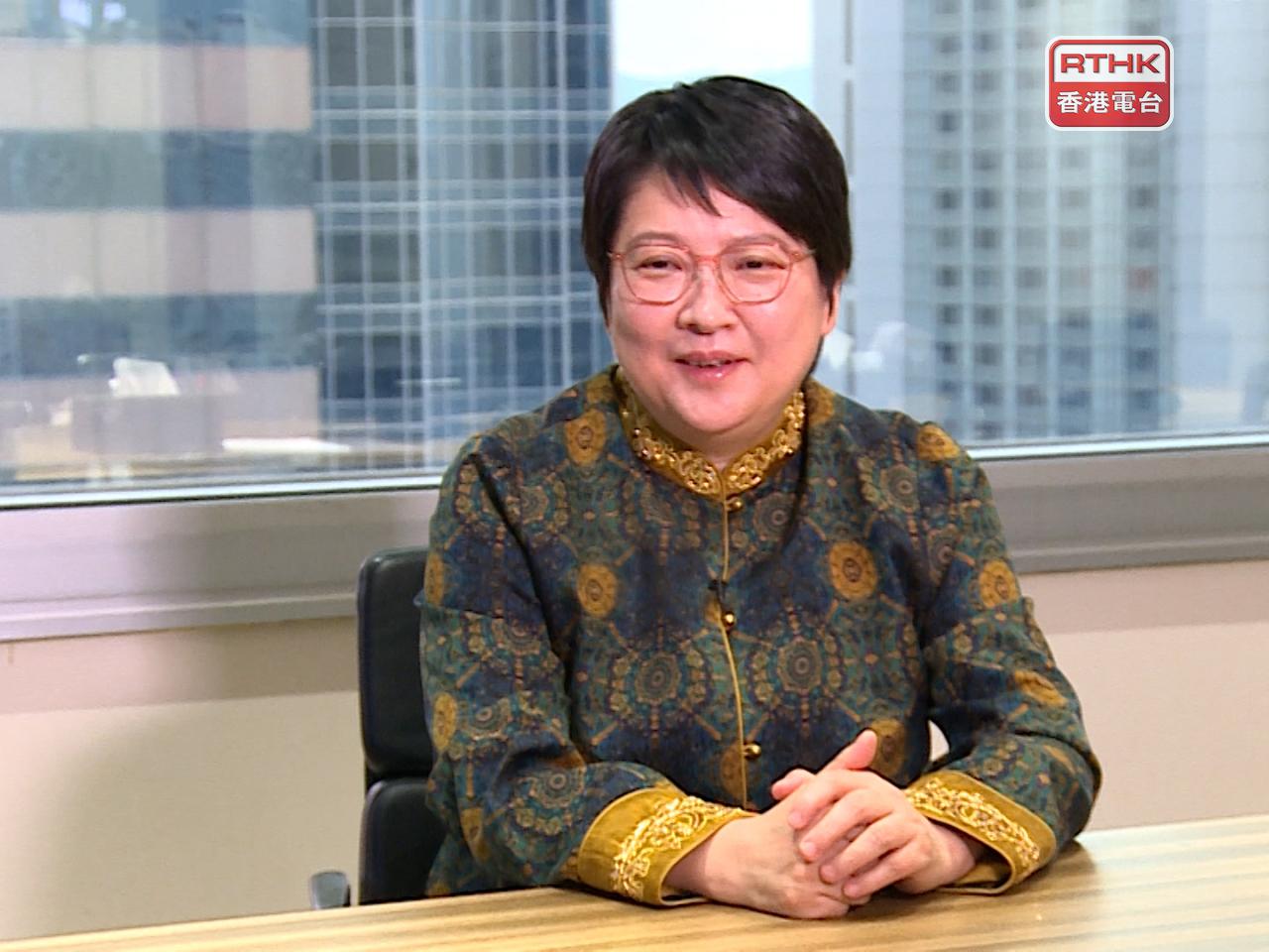 丁晨表示要推出伊斯蘭金融產品並不容易,當時要在全球範圍內找相關專家,過程中獲得寶貴經驗。(張連登攝)